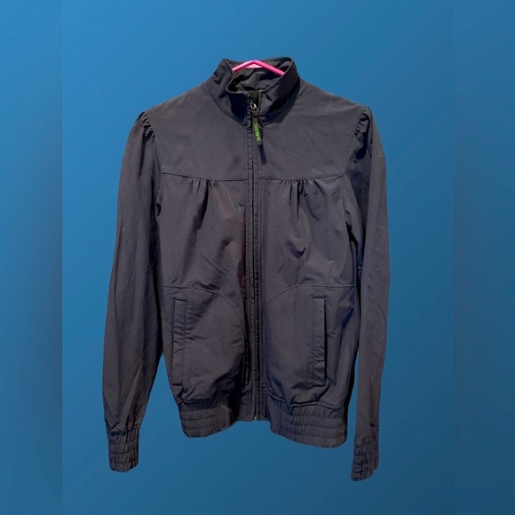 Women’s Sombrio Black Jacket Medium Fall Lightweight - Picture 1 of 7